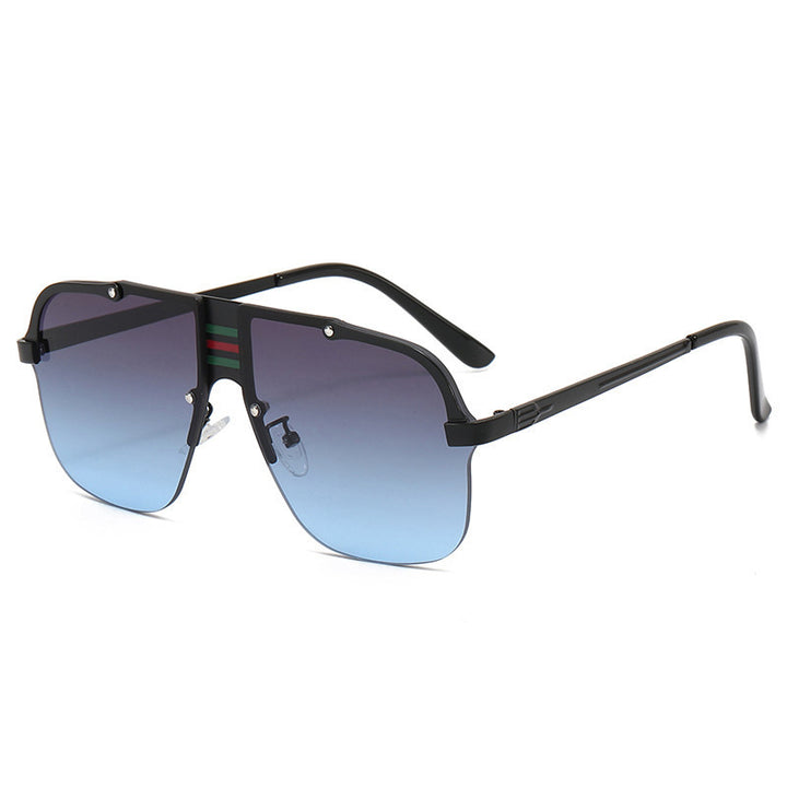 Women's Oversized Sunglasses with unique gradient lenses and striking metal frame Stornfield