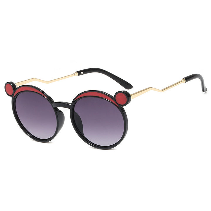 Women Fashion-Round Sunglasses with Innovative Frame and Colored Lenses Stornfield