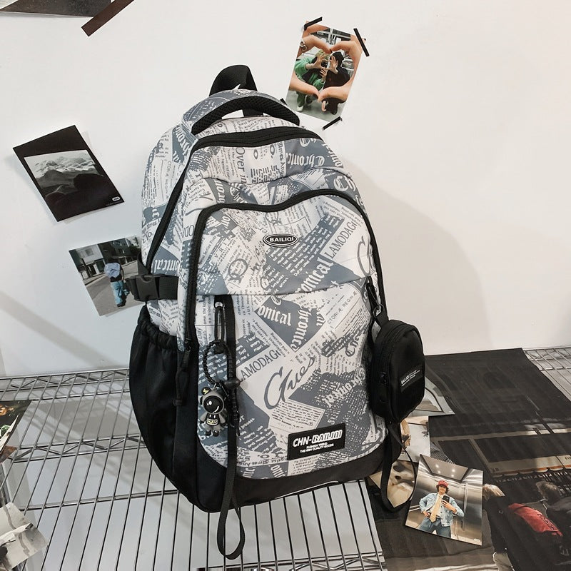 Graphic Design Multi-Pocket Backpack Stornfield