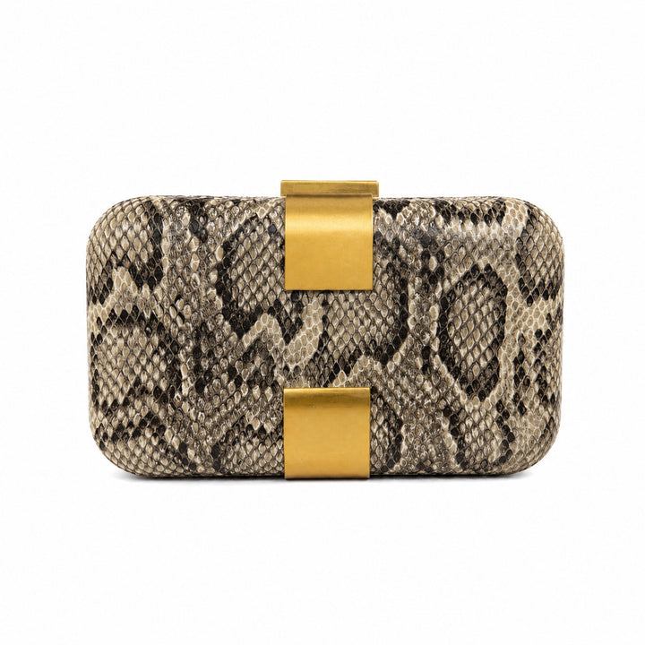 Elegant Crocodile Pattern Clutch