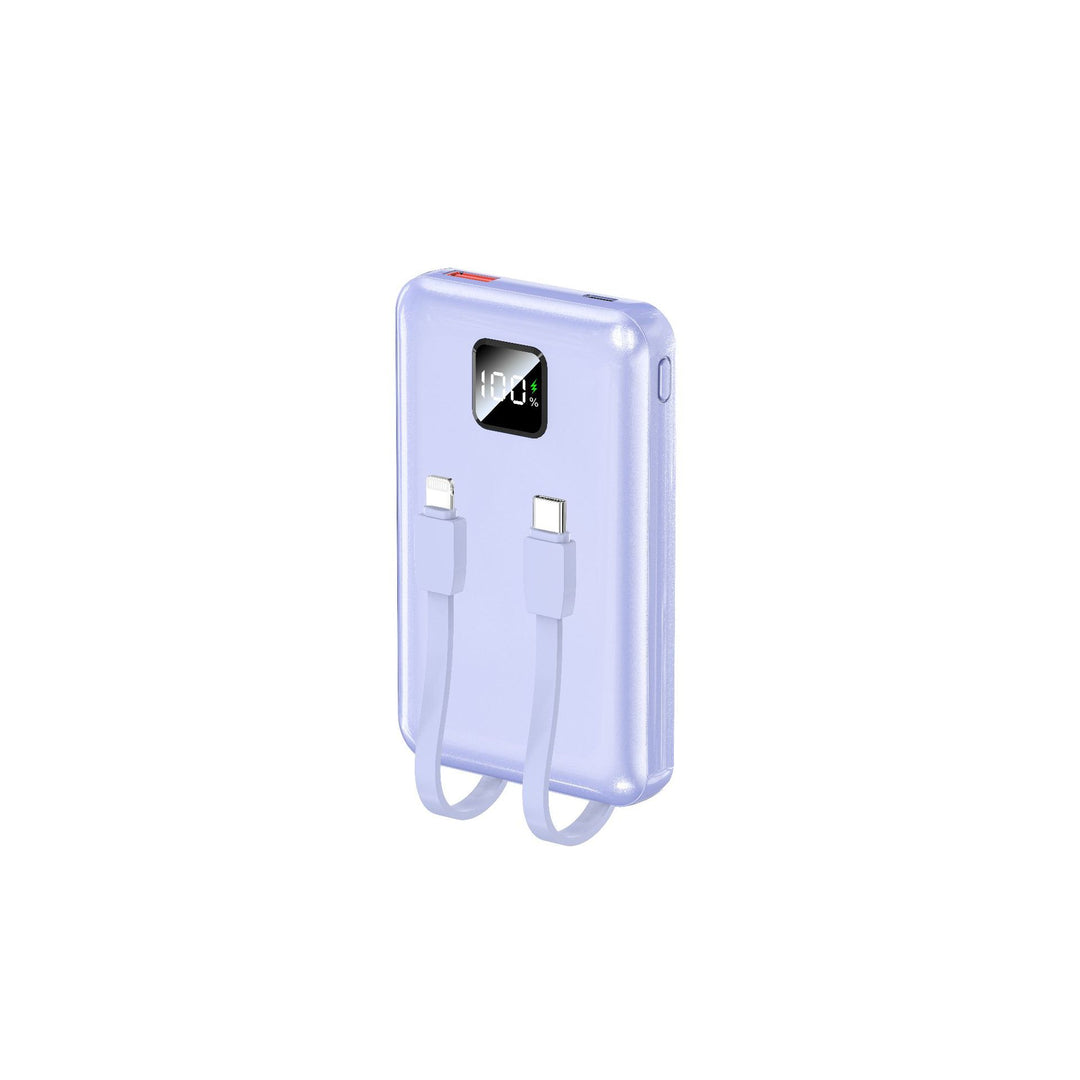 Portable power bank with integrated dual USB port and state-of-the-art LED display Stornfield