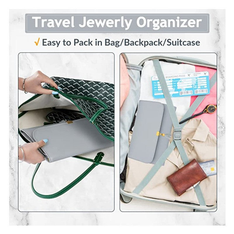 Elegant jewelry organizer with versatile compartments Stornfield