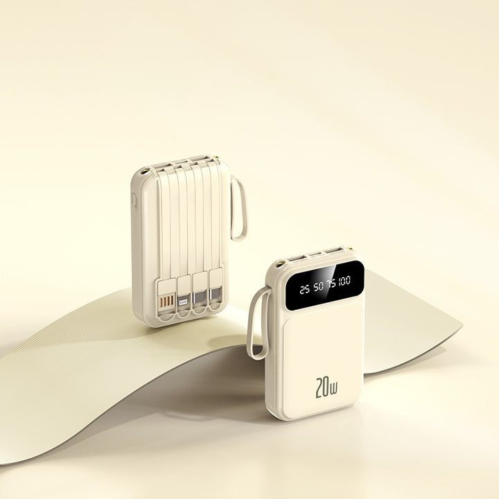 Portable power bank with integrated fast charging function and LCD display Stornfield