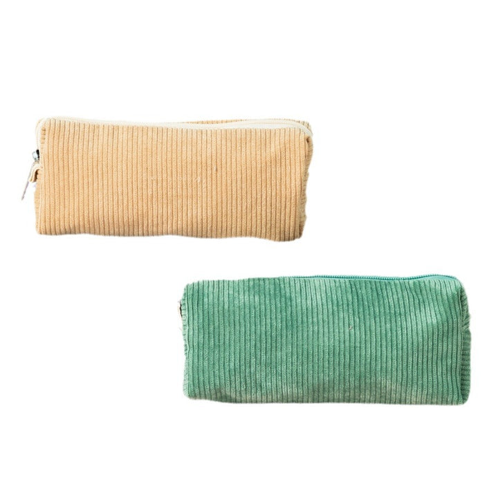 Textured Corduroy Pencil Case Stornfield