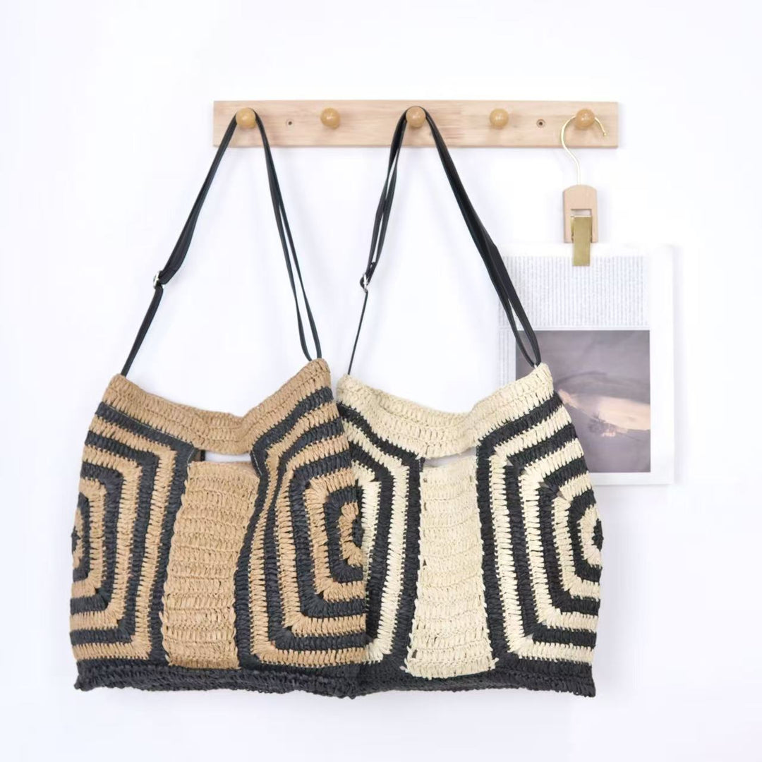 Practical Shopper Bag Made of Natural Material with Graphic Design Stornfield