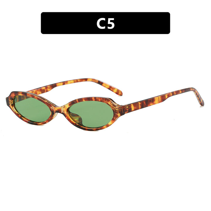 Ladies elegant sunglasses in stylish oval design Stornfield