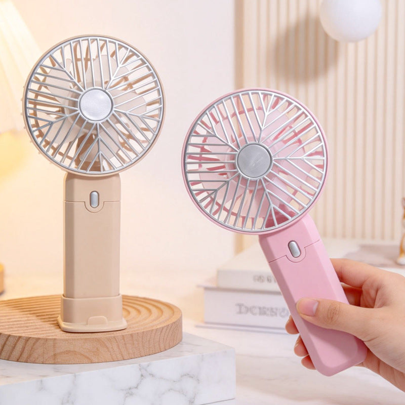 Women's Portable Hand Fan with Powerful Battery Function Stornfield