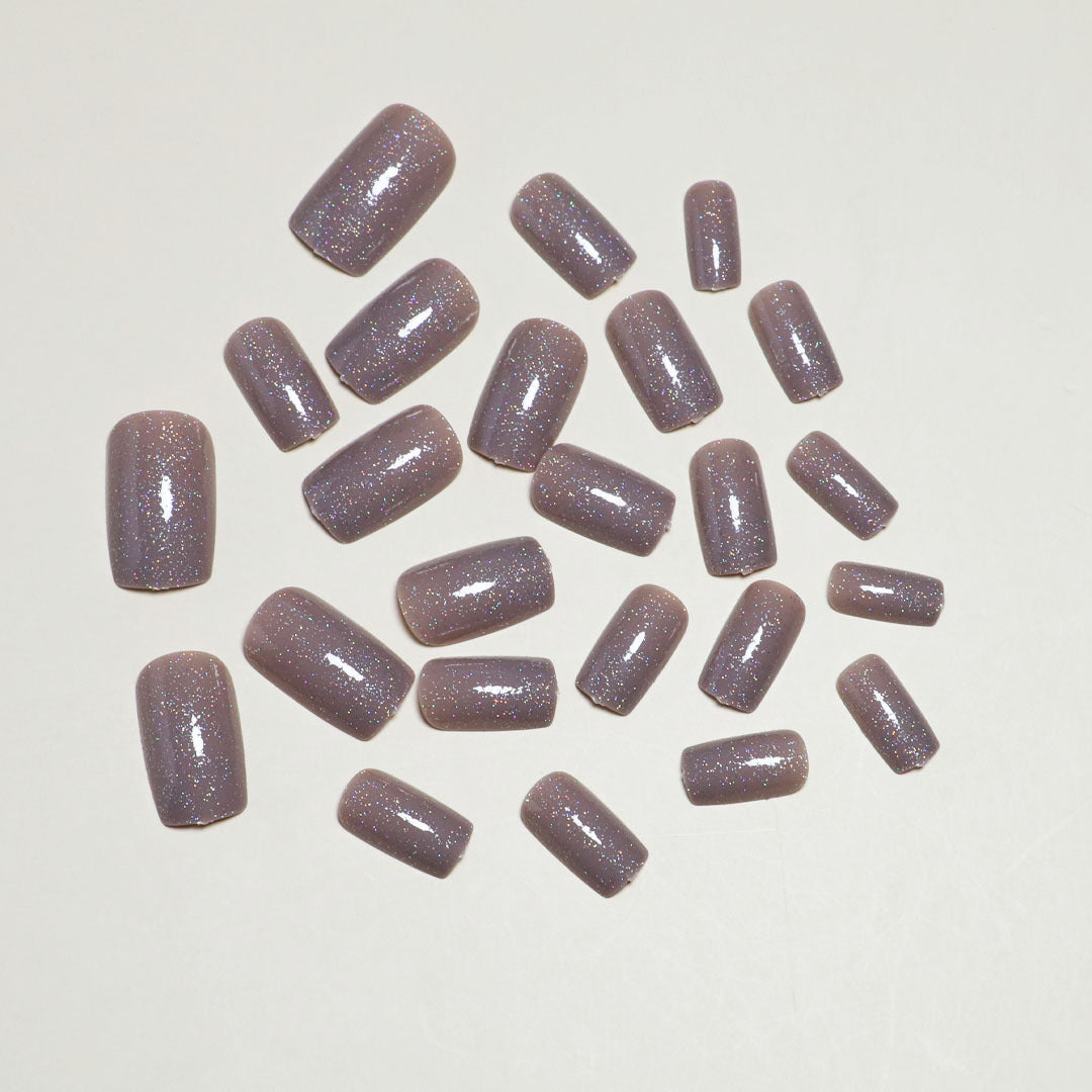 Glitter Infused Press-On Nail Set Stornfield