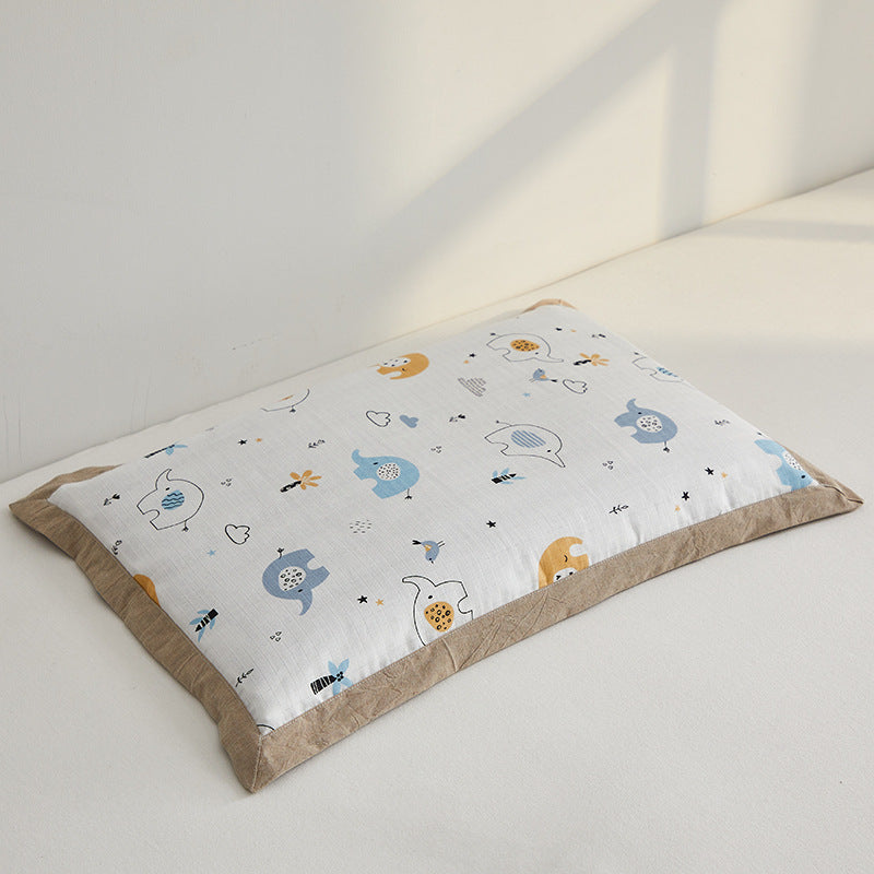 Cozy pillow with colorful rainbow motif Stornfield