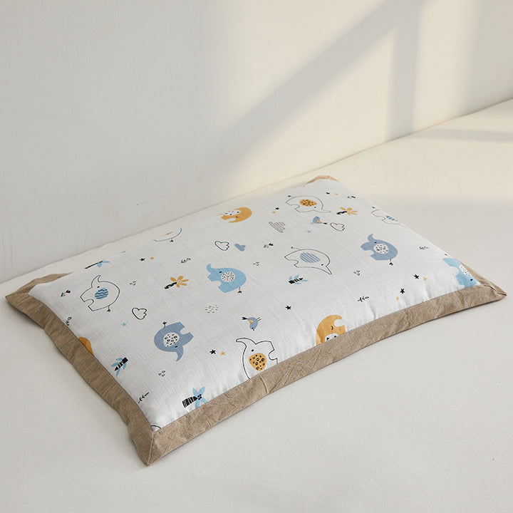 Cozy pillow with colorful rainbow motif Stornfield