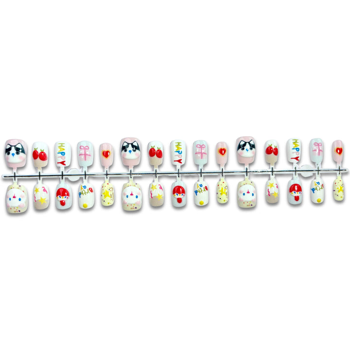Whimsical Themed Press-On Nail Set