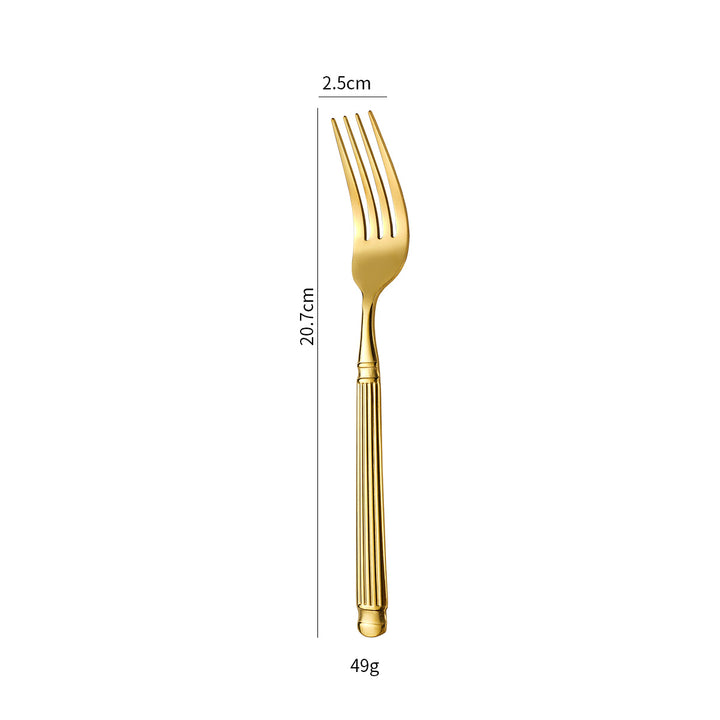 Elegant dessert spoon with exclusive surface design Stornfield