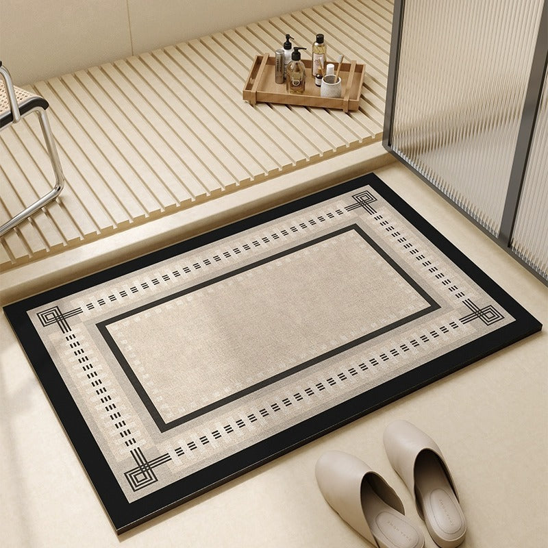 Elegant Soft Anti-Slip Bath Mat