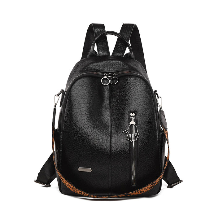 Casual Leather Backpack Stornfield
