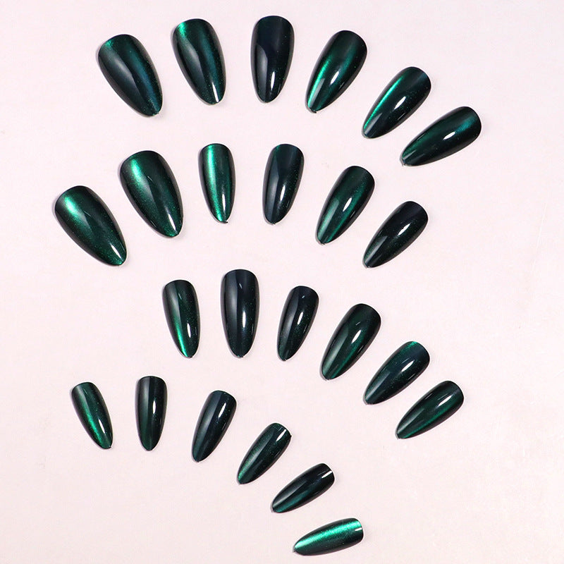 High-Gloss Stiletto Press-On Nail Set with Elegant Finish Stornfield