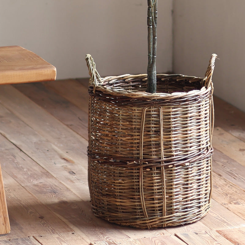 Rustic storage basket Stornfield