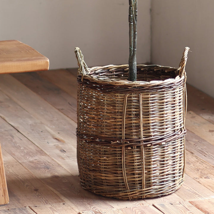 Rustic storage basket Stornfield