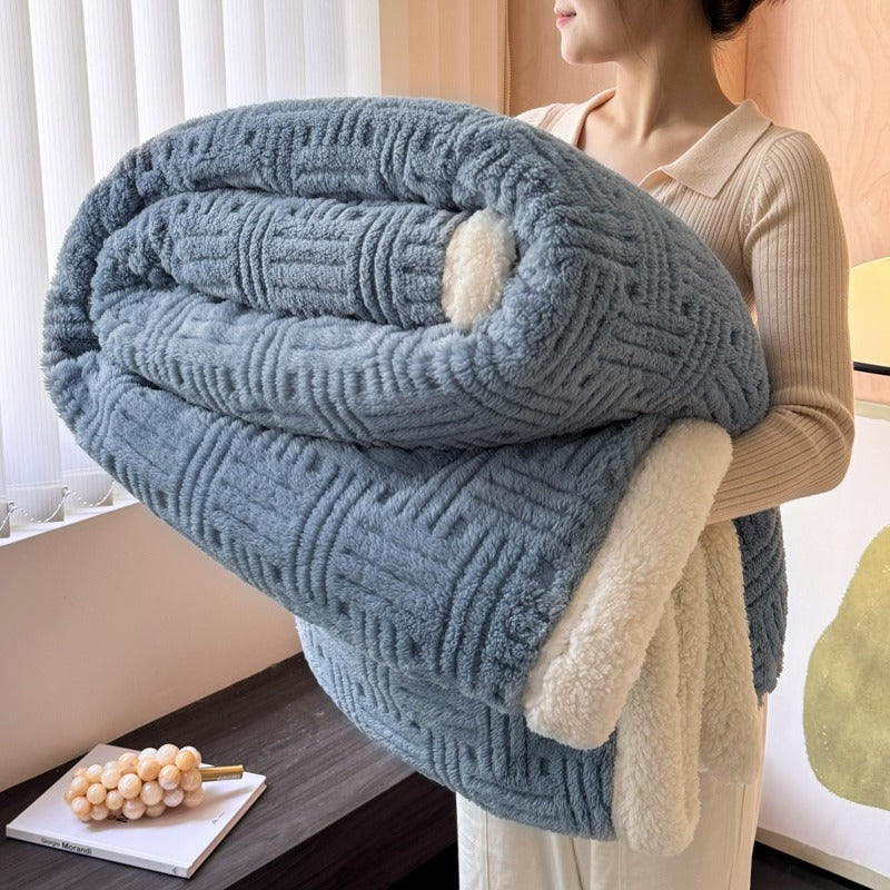 Luxurious Fleece Throw Blanket