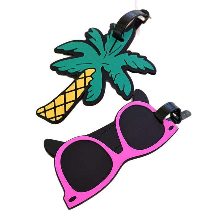 Stylish Palm Tree Luggage Tag Stornfield