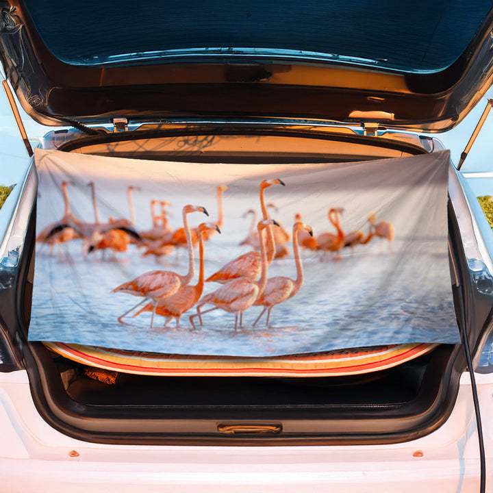 Luggage protection cover with maritime shell design Stornfield