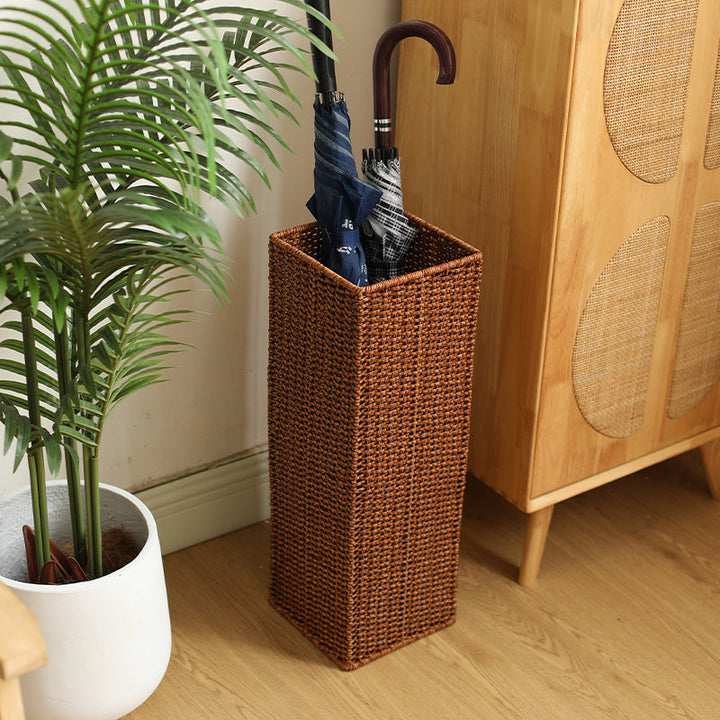 Decorative Wicker Storage Vase Stornfield