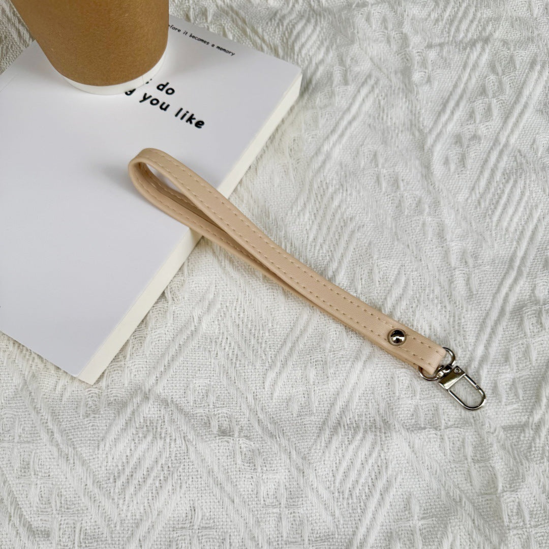 Stylish Faux Leather Keychain Strap Stornfield