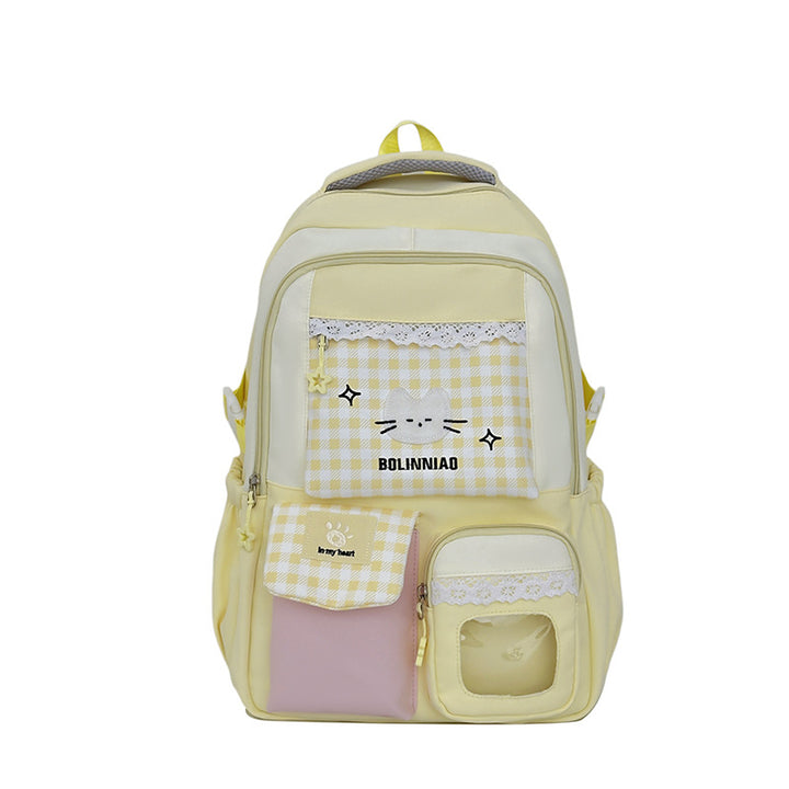 Cute Cartoon Cat-Themed Backpack Stornfield