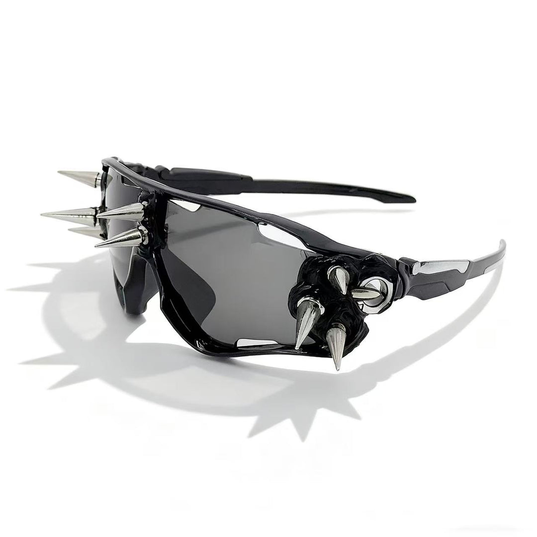 Women's edgy sports sunglasses with sharp accents Stornfield