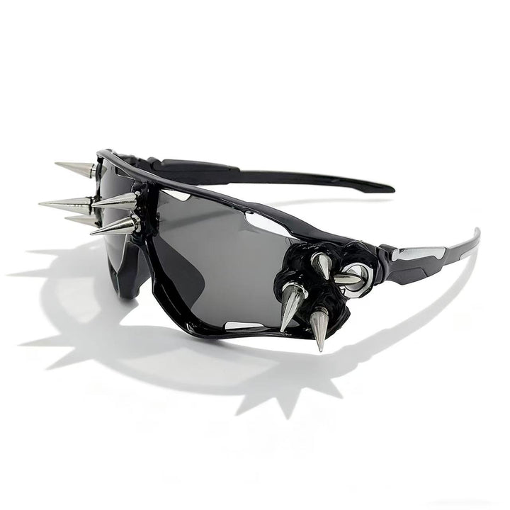 Women's edgy sports sunglasses with sharp accents Stornfield