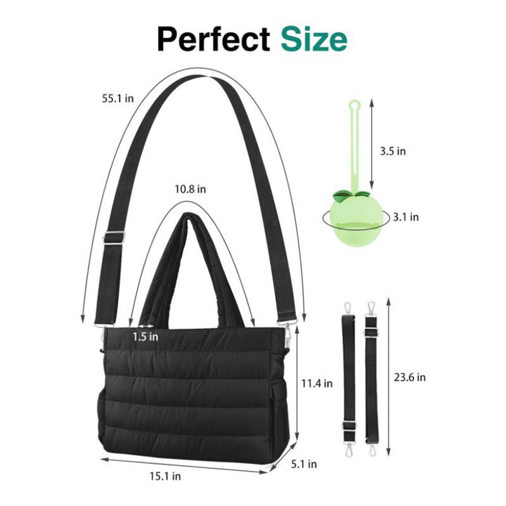 Fashionable Tote Bag with Spacious Compartments and Insulating Interior Stornfield
