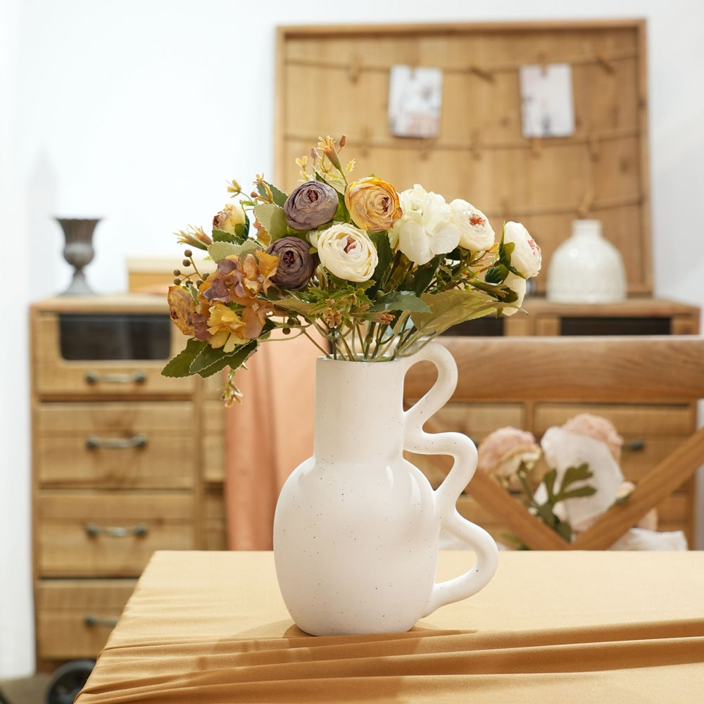Lifelike Floral Bouquet Stem