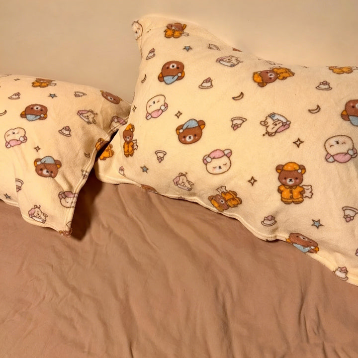 Cute Cartoon-Themed Pillowcases