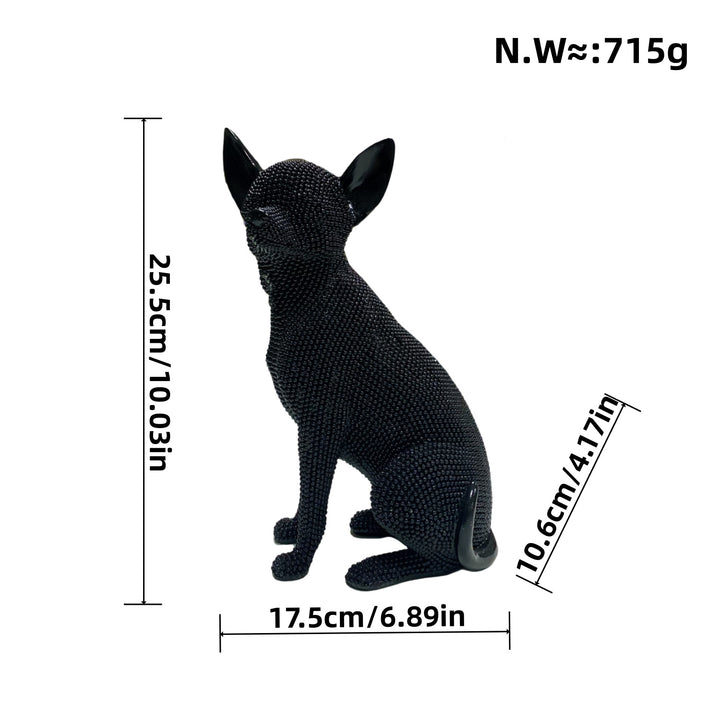 Decorative dog figure in modern design Stornfield