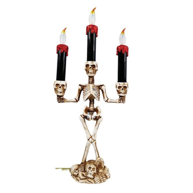 Skeleton Candle Holder Candelabra Stornfield