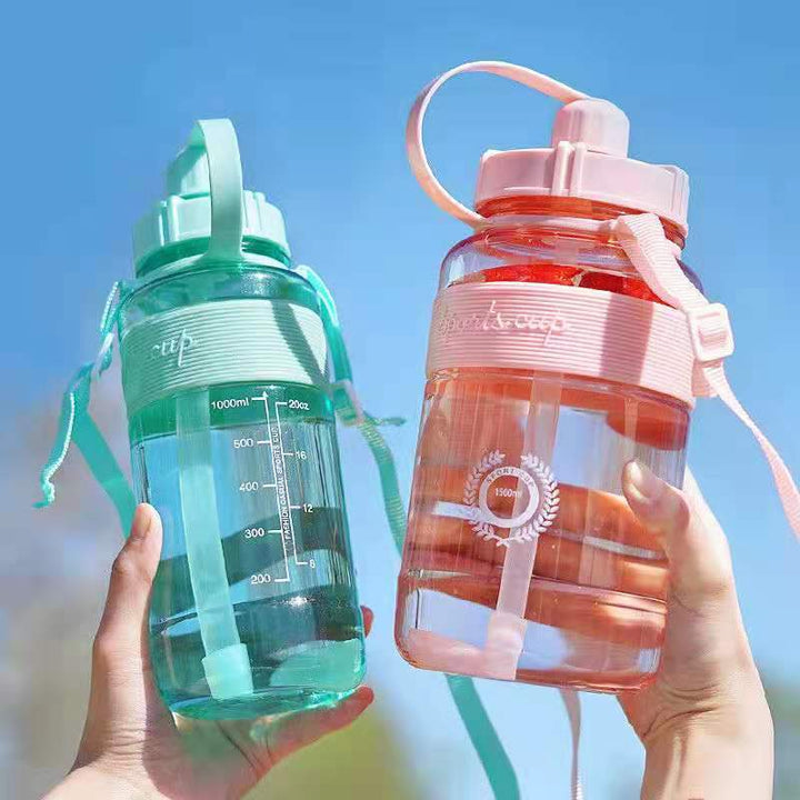 Unisex High-Volume Sports Water Bottle with Practical Lid Opening Stornfield