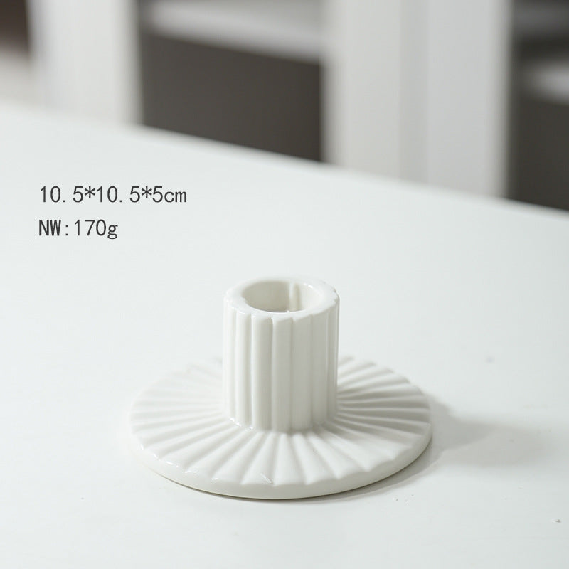Minimalist Ceramic Candle Holder Stornfeild