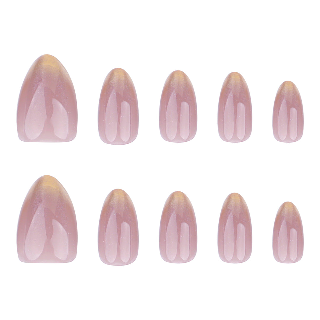 Artful decorative nails with shimmering design Stornfield