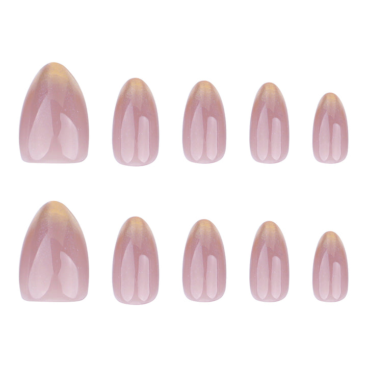 Artful decorative nails with shimmering design Stornfield
