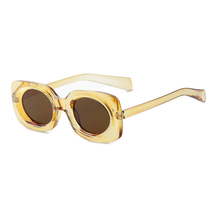 Contemporary Matte Square Sunglasses Stornfield