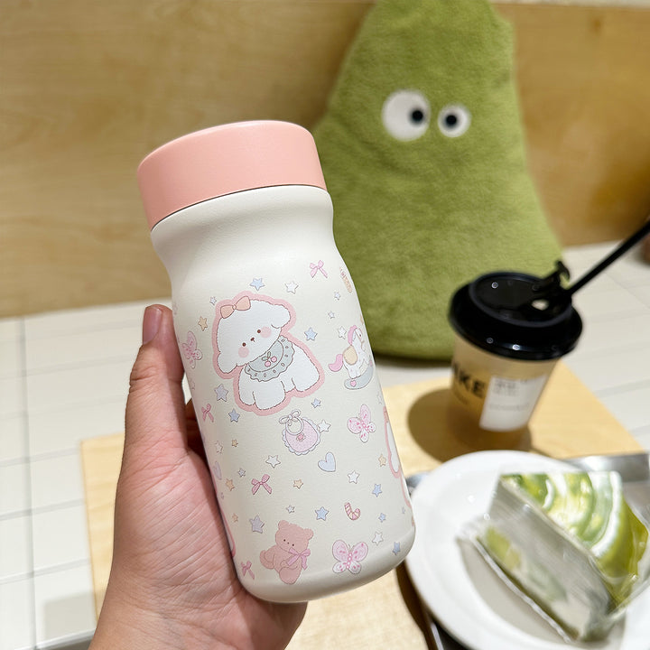 Women Insulated Water Bottle with Cute Animal Design Stornfield