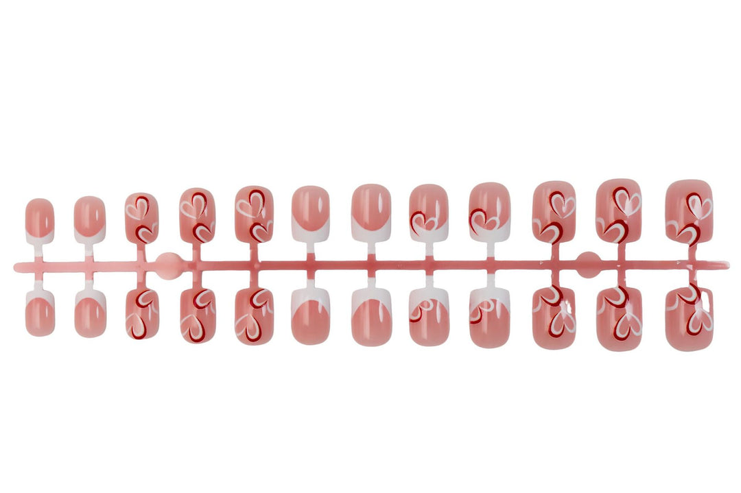 Artificial nail set with intricate floral design and elegant details Stornfield