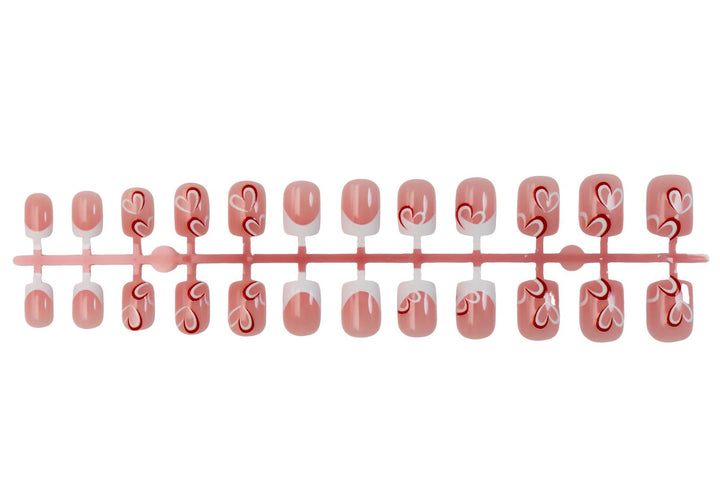 Artificial nail set with intricate floral design and elegant details Stornfield