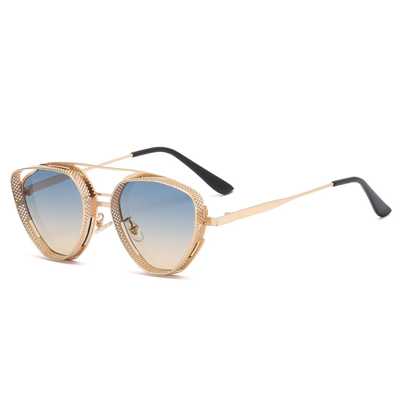 Ladies extravagant sunglasses in modern polygon design Stornfield