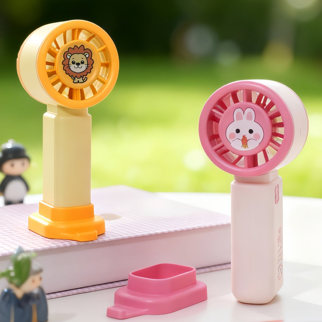 Women portable personal fan with cute design Stornfield