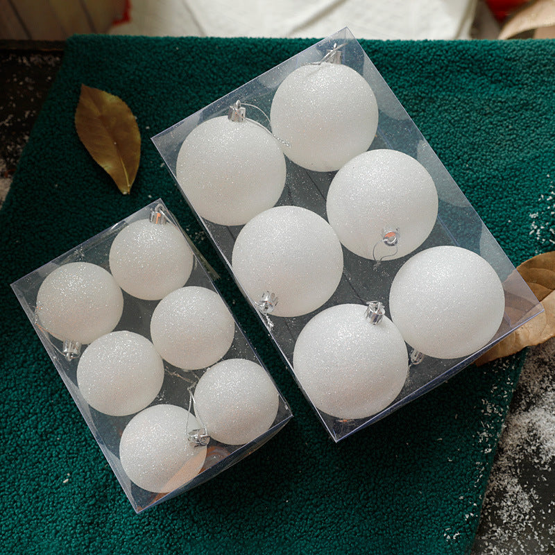 Frosted Decorative Ball Ornaments Stornfield