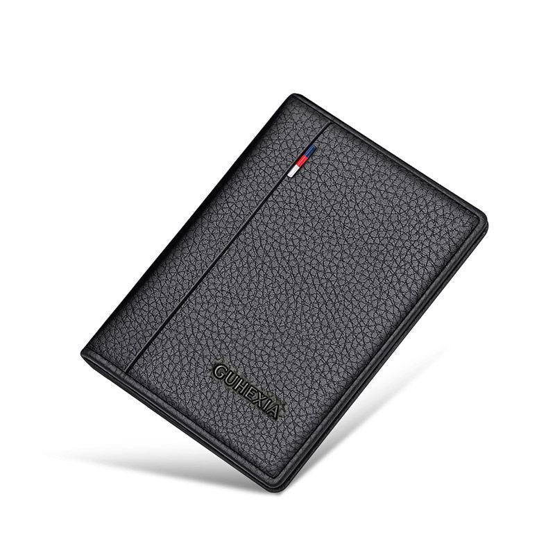 RFID-Blocking Leather Card Holder