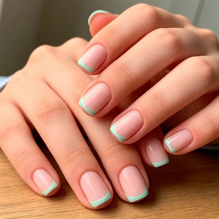 Elegant French Tip Nail Art Stornfield 1789915748