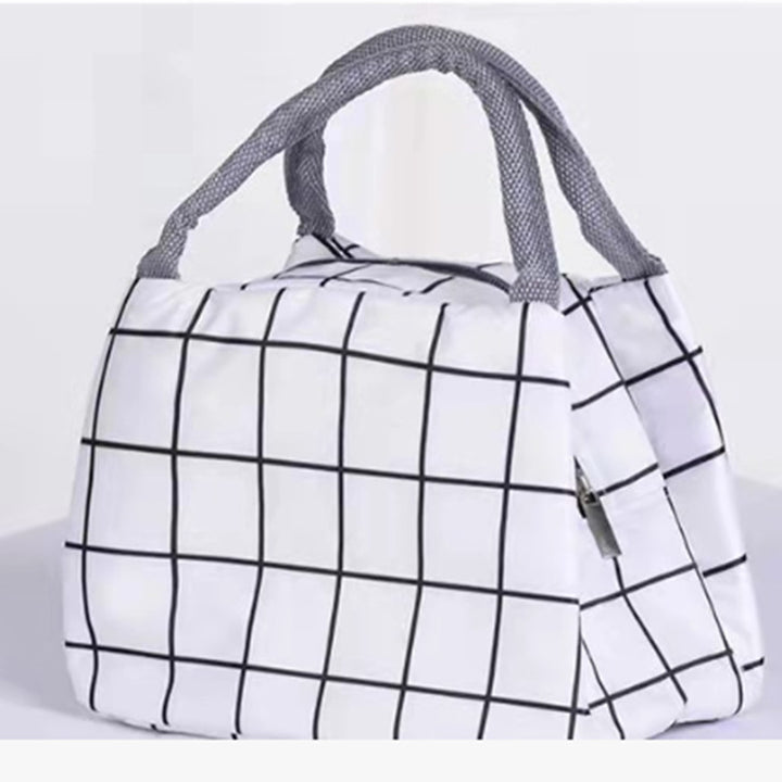 Stylish Checkered Tote Stornfield