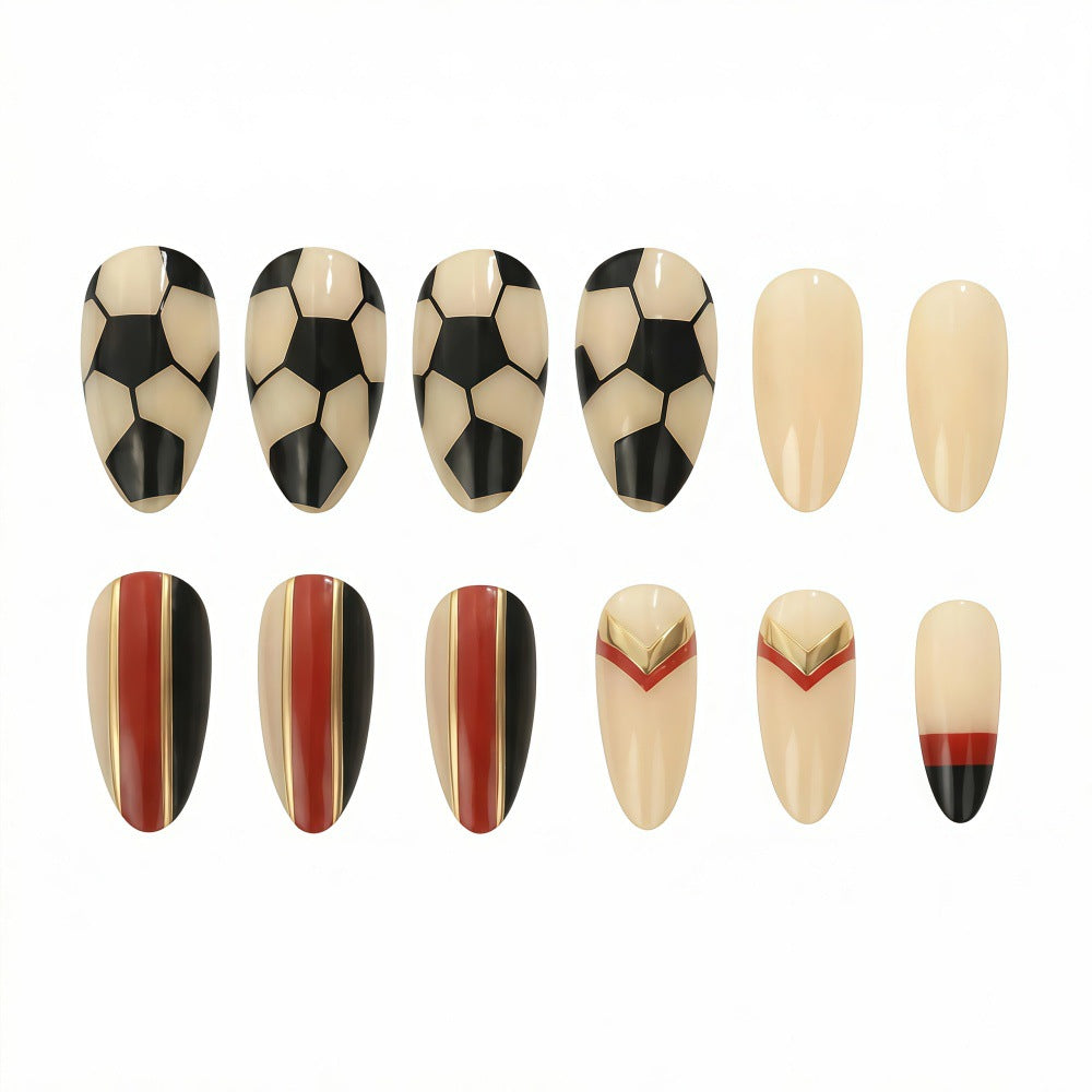 Creative Football Nail Art Stornfield