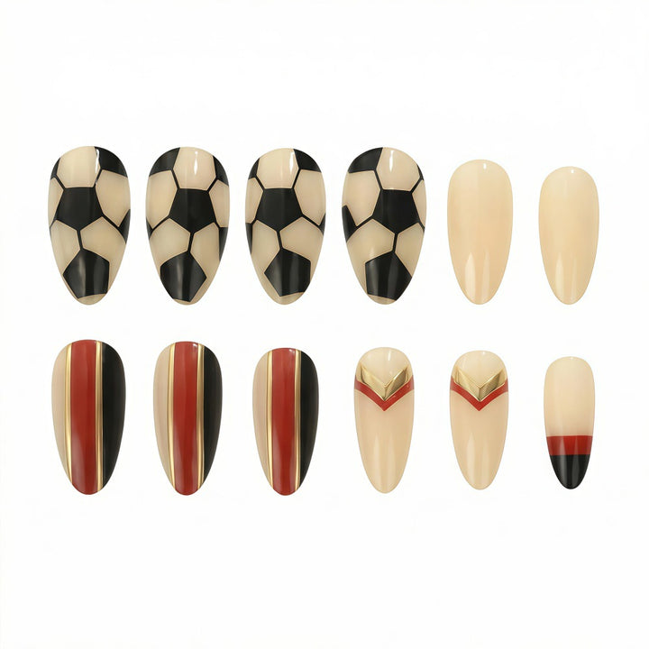 Creative Football Nail Art Stornfield